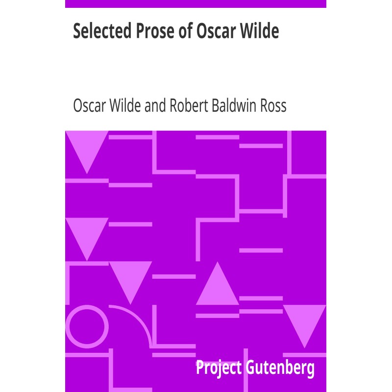 Selected Prose of Oscar Wilde