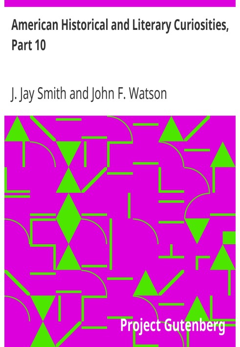 Американські історичні та літературні курйози, частина 10