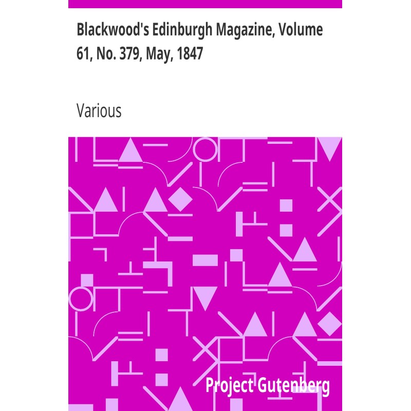 Blackwood's Edinburgh...