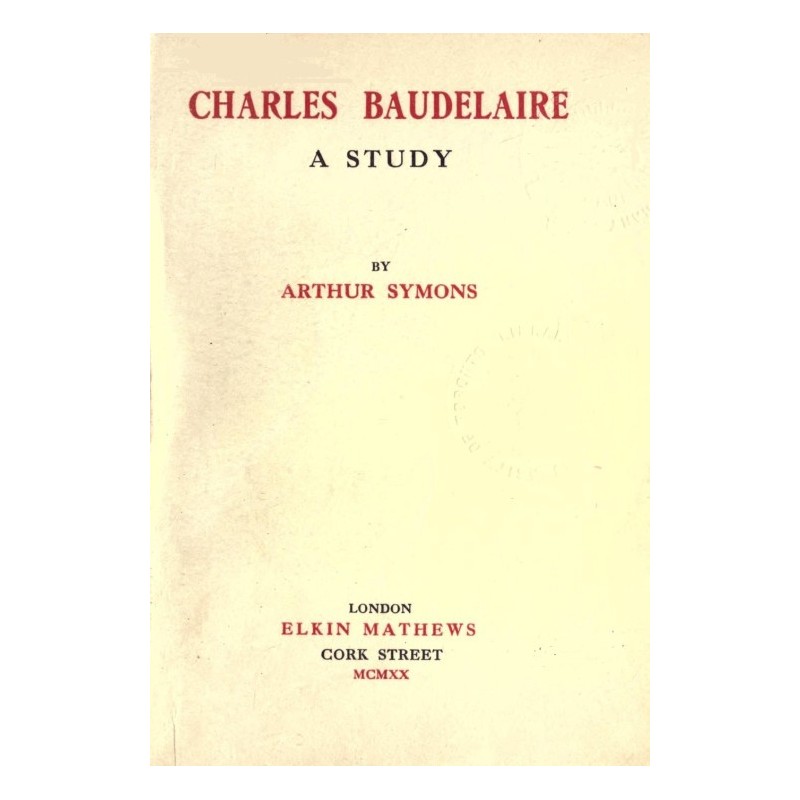 Шарль Бодлер: исследование