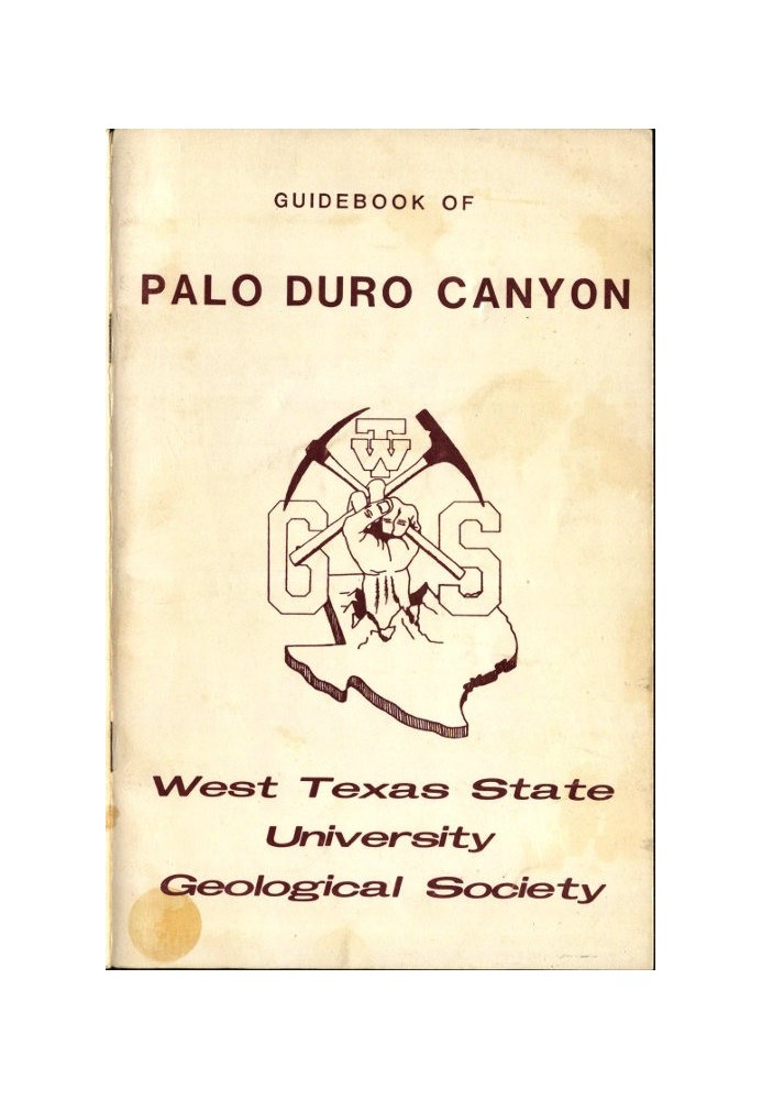 Guidebook of Palo Duro Canyon