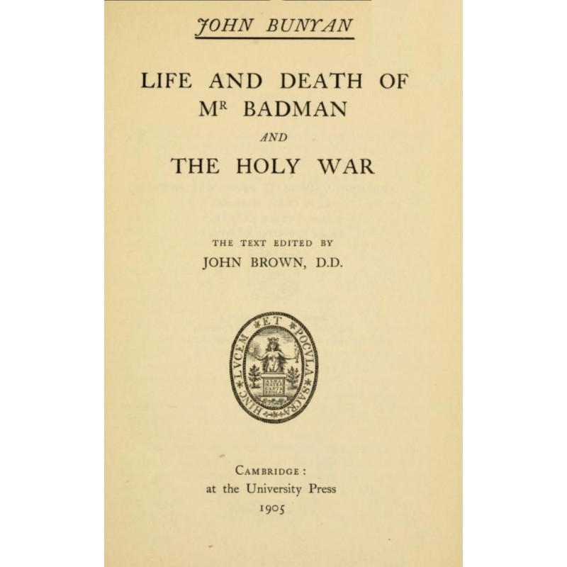 Life and Death of Mr. Badman