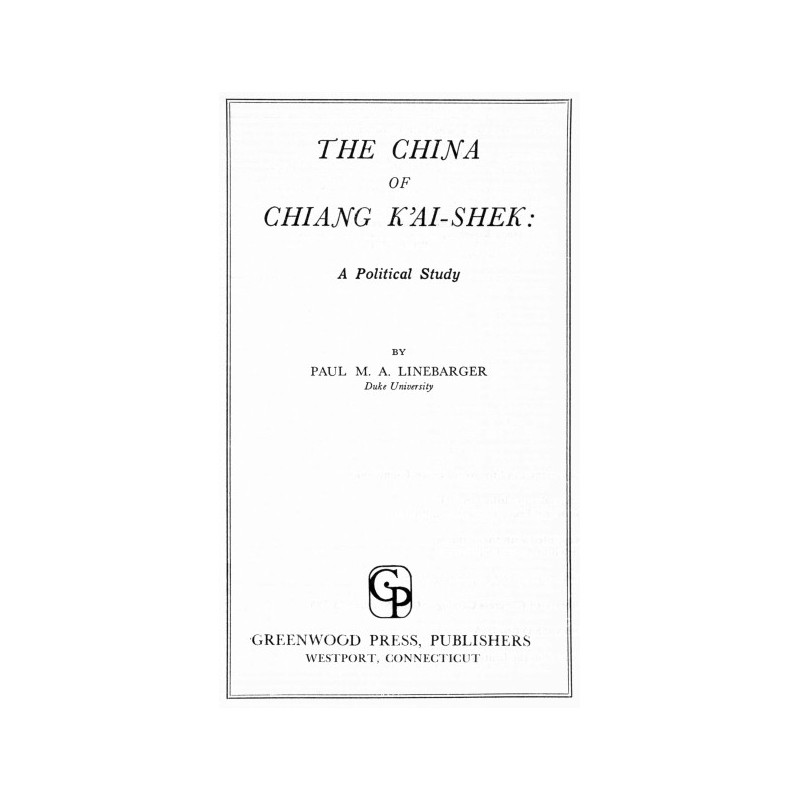 The China of Chiang...