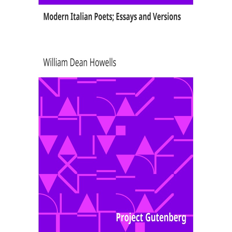 Modern Italian Poets;...