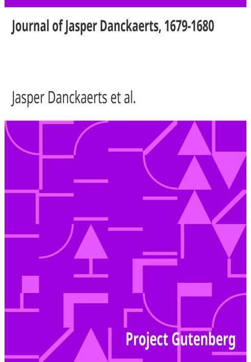 Журнал Джаспера Данкартса, 1679–1680 гг.