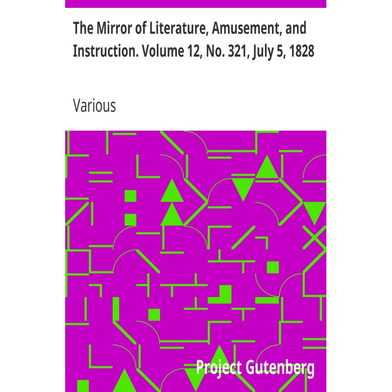 The Mirror of Literature,...