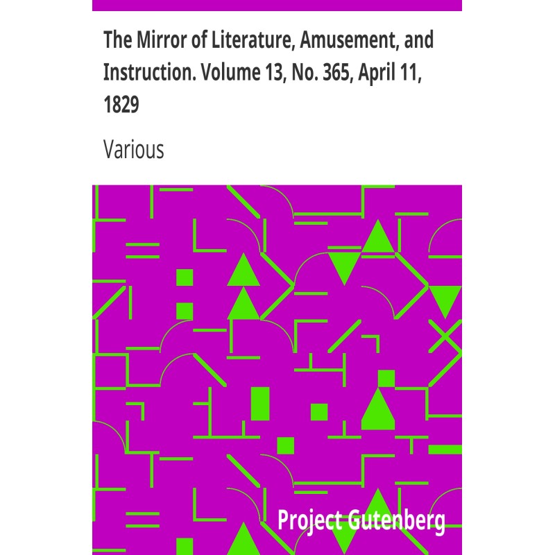 The Mirror of Literature,...