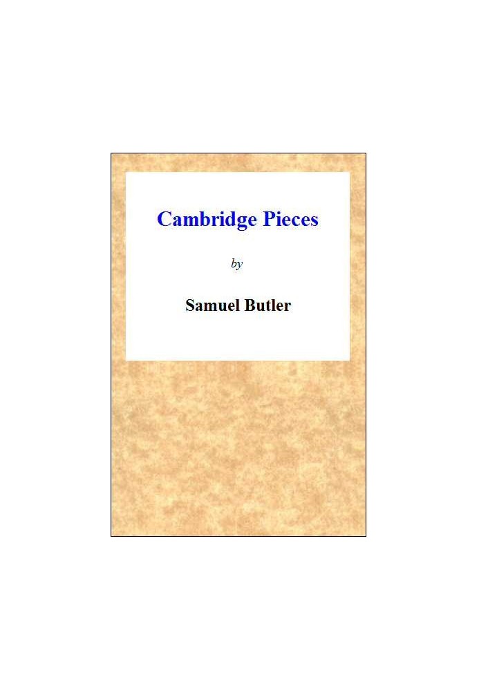 Cambridge Pieces