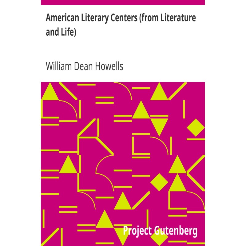 American Literary Centers...