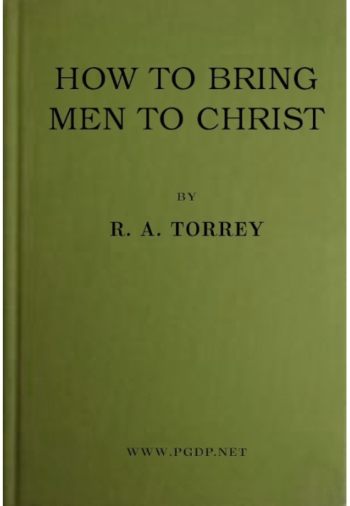 How to bring men to Christ