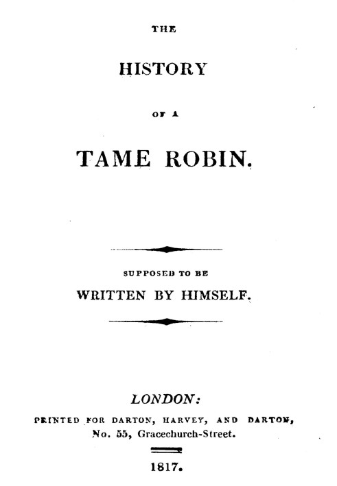 The history of a tame robin