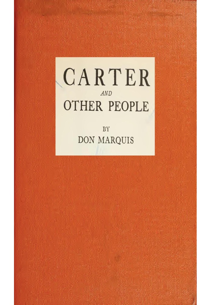 Carter, and Other People