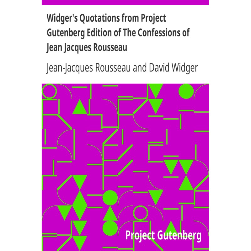 Widger's Quotations from...