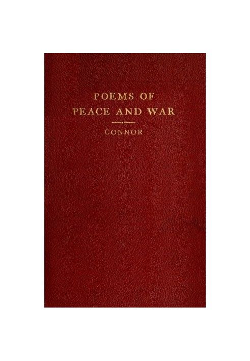 Poems of Peace and War