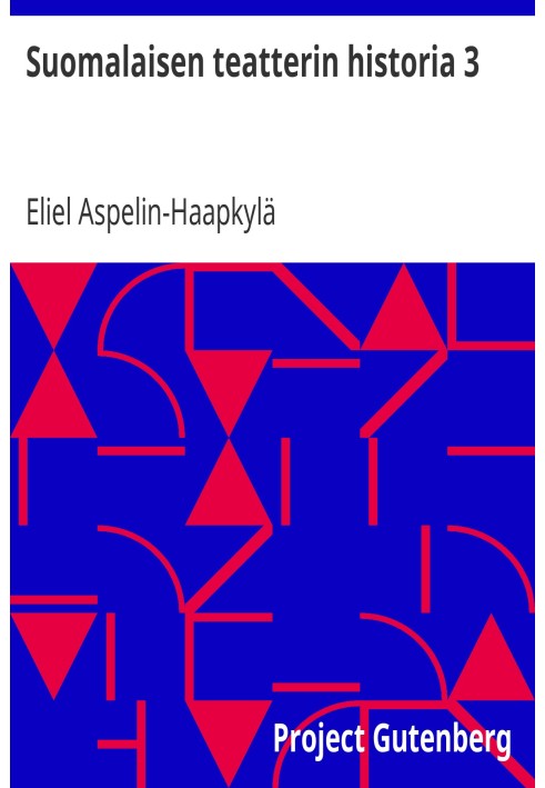 Історія фінського театру 3 Бум, 1879-93.