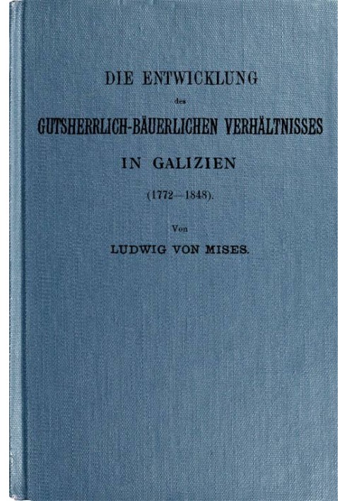 The development of the landlord-peasant relationship in Galicia (1772-1848)