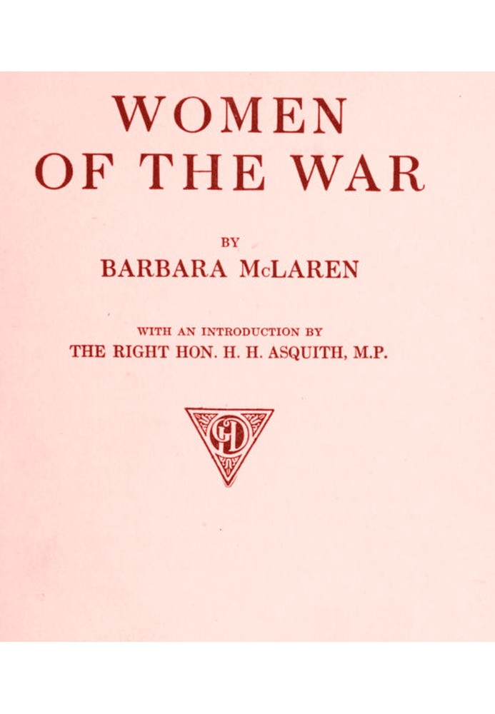 Women of the war