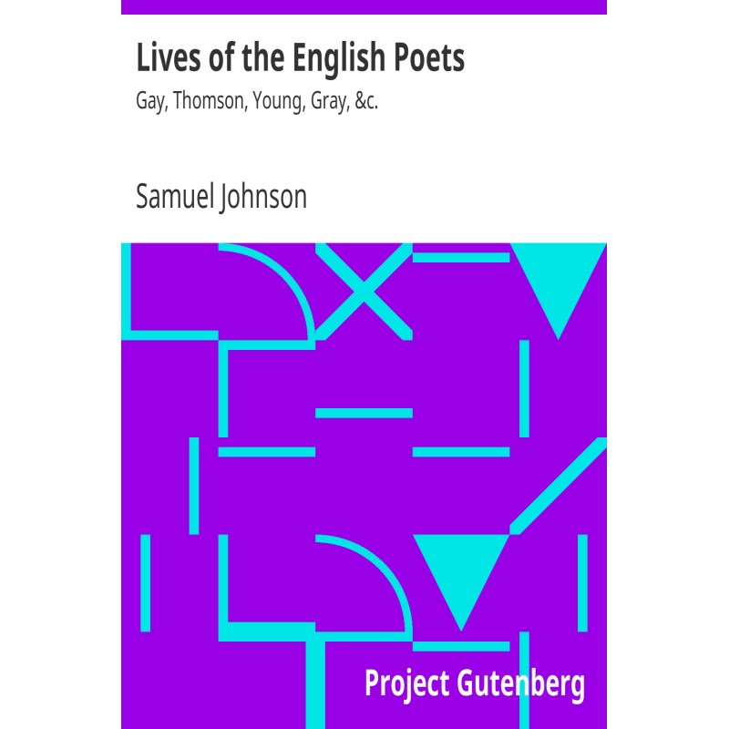 Lives of the English Poets...