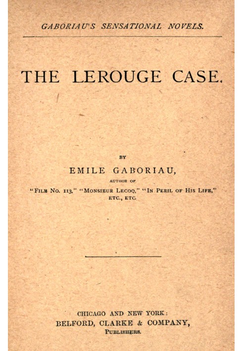 The Lerouge Case