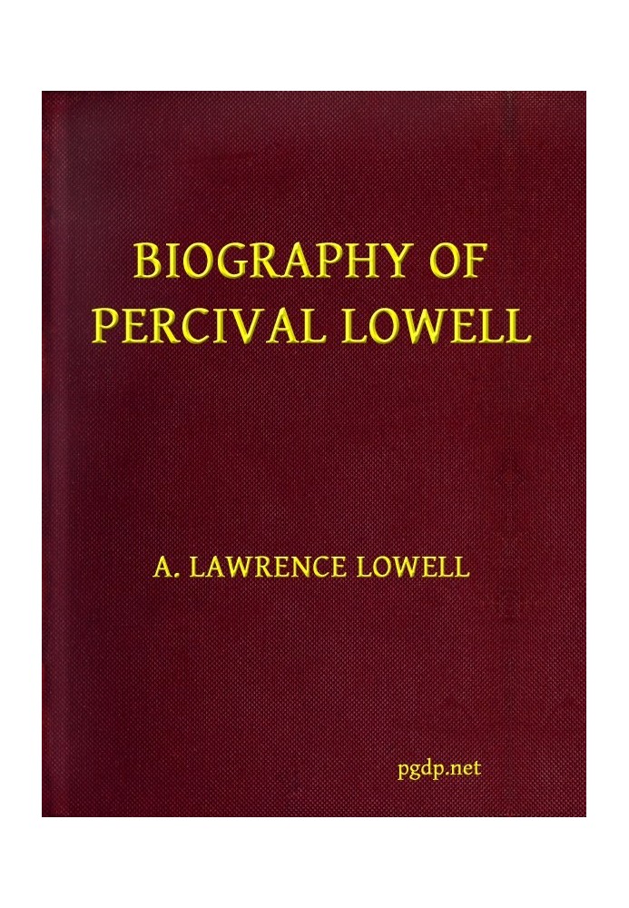 Biography of Percival Lowell