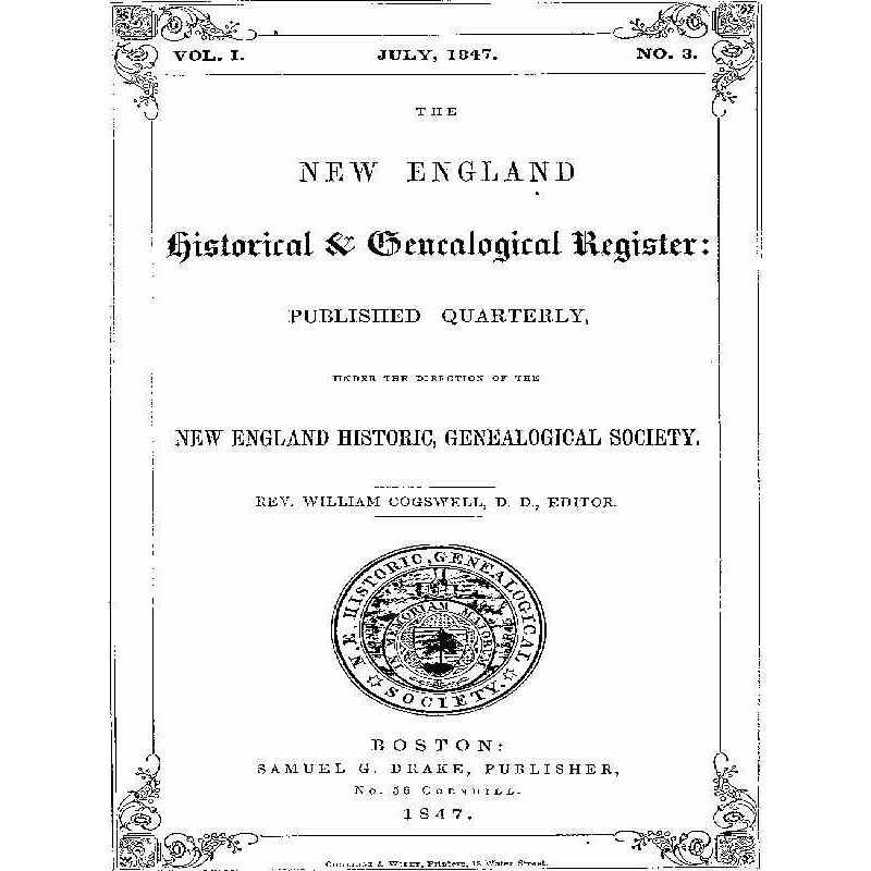 The New England Historical...