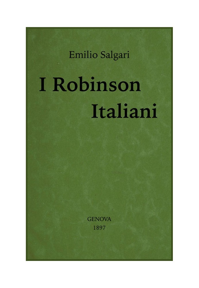 The Italian Robinsons