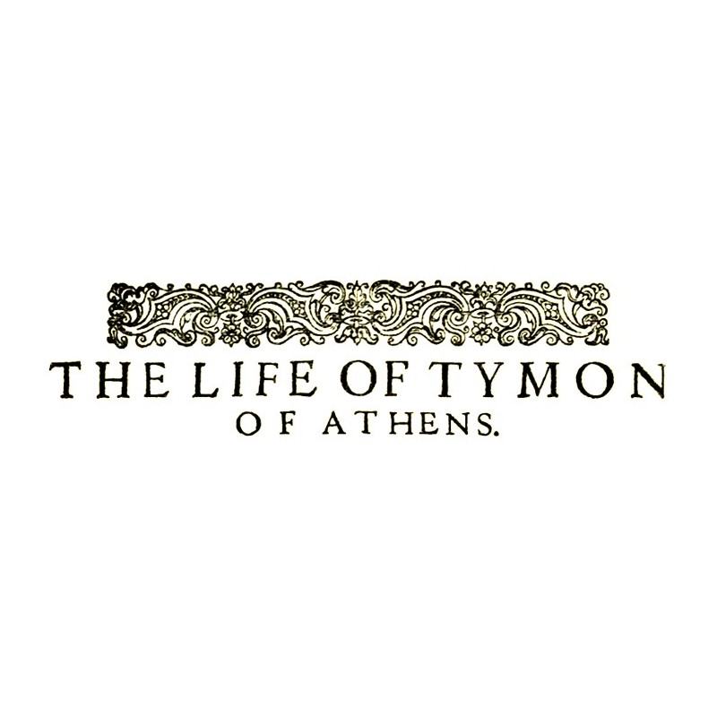 The Life of Timon of Athens