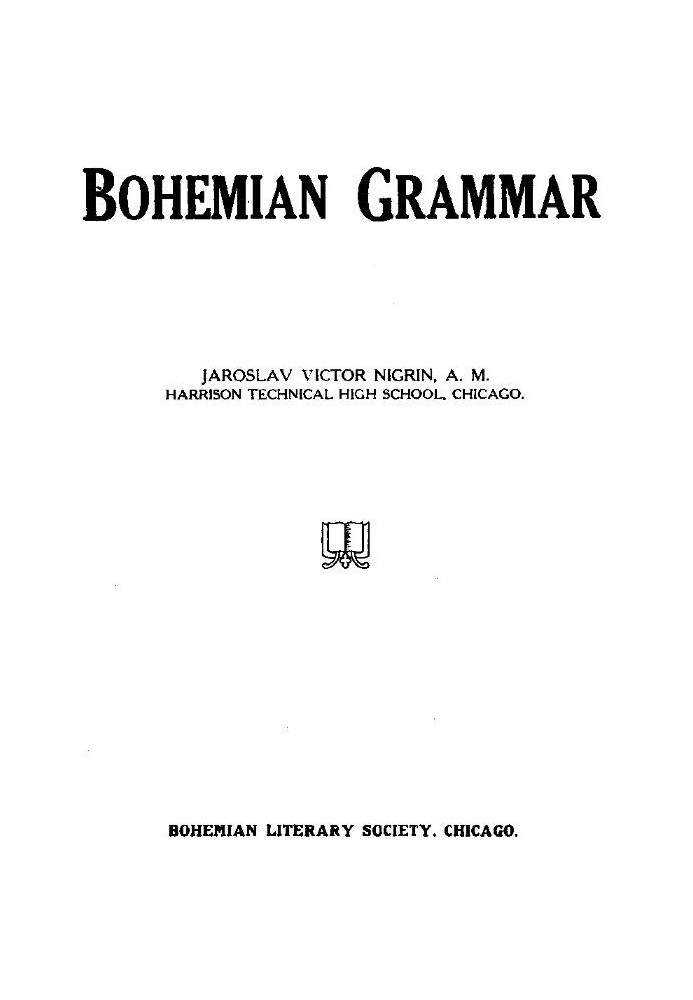 Bohemian Grammar