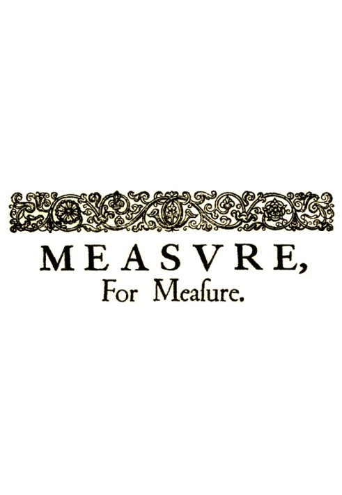 Measure for Measure