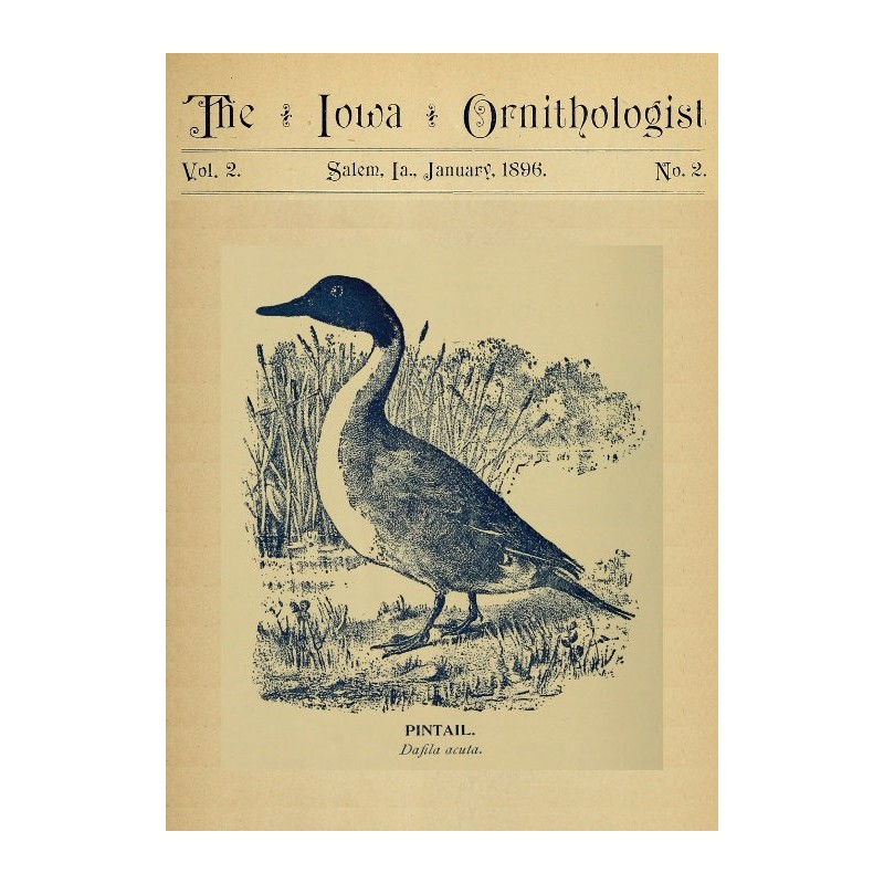 The Iowa Ornithologist,...