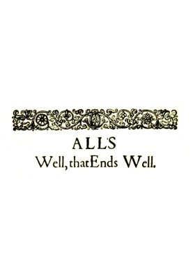 All's Well That Ends Well