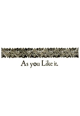 As You Like It