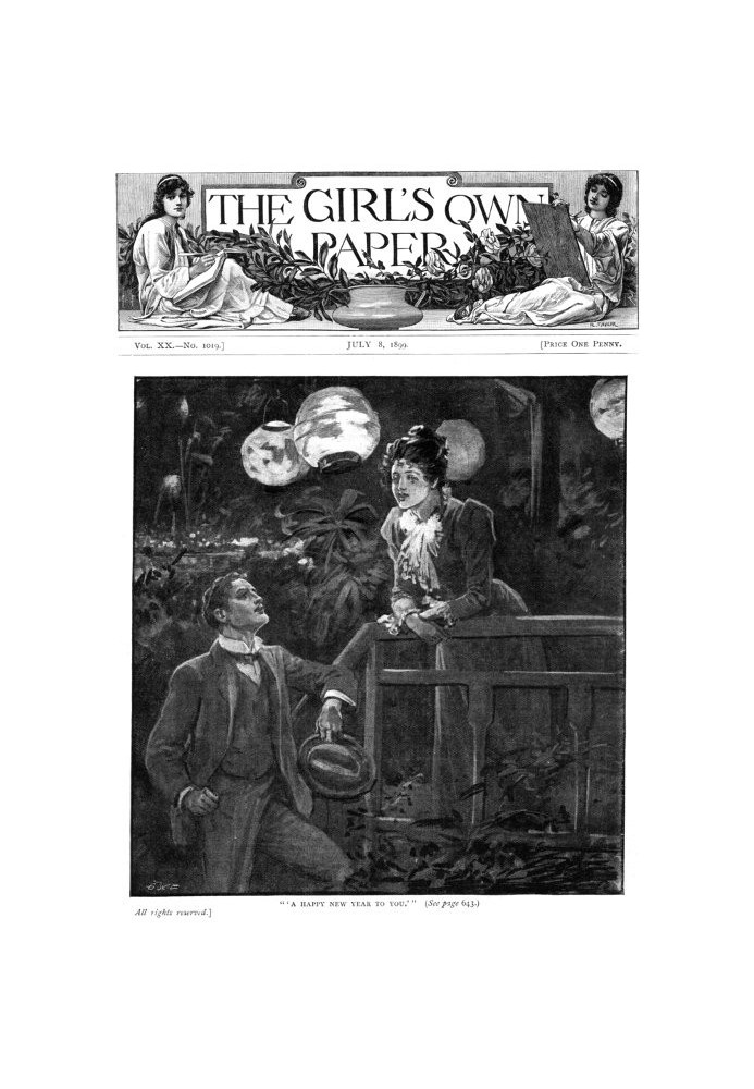 The Girl's Own Paper, Vol. XX: № 1019, 8 липня 1899 р