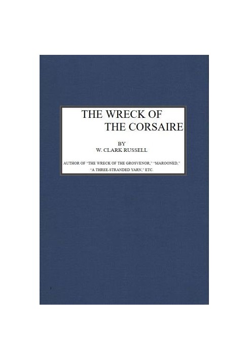 The Wreck of the Corsaire