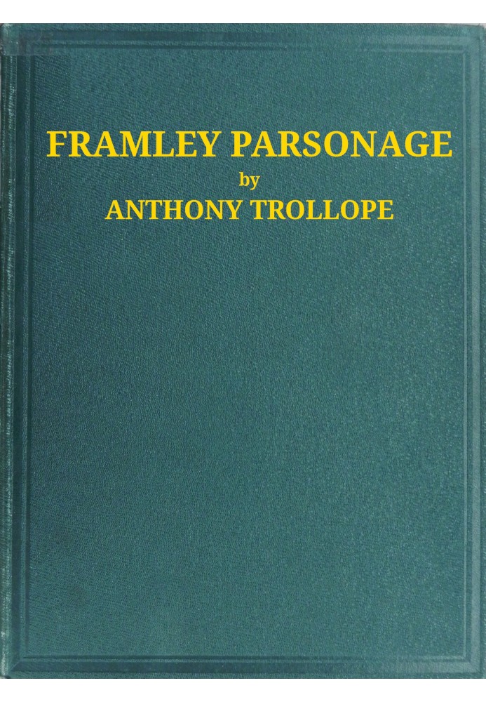 Framley Parsonage