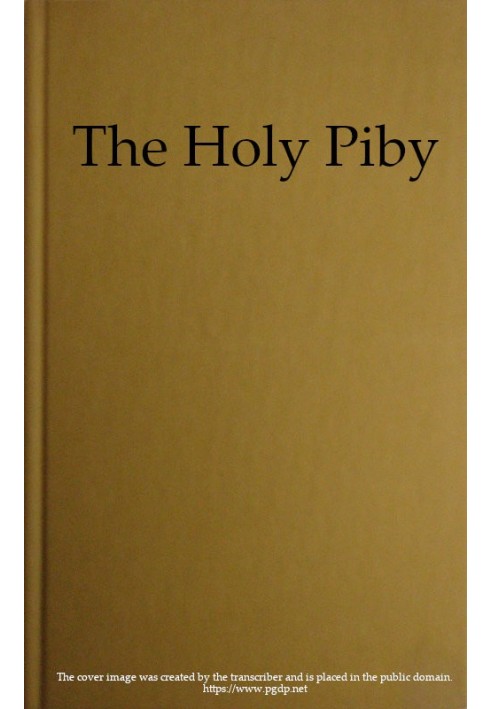 The Holy Piby