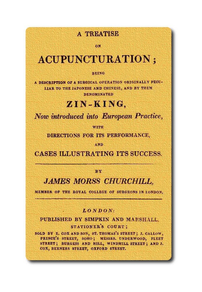 A Treatise on Acupuncturation