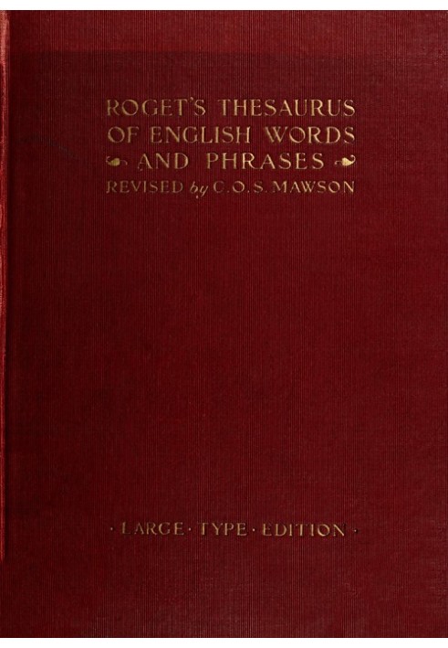 Roget's Thesaurus