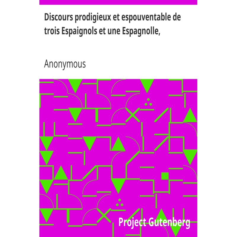 Prodigious and appalling...