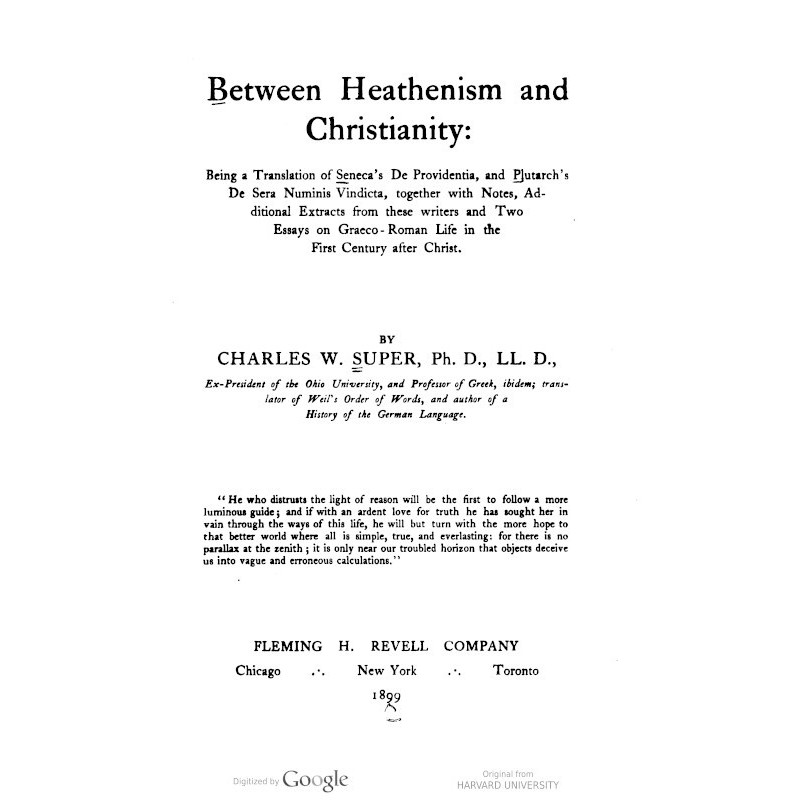 Between Heathenism and...