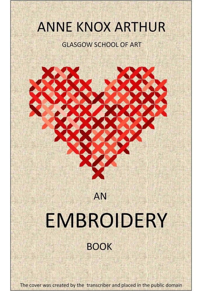 An embroidery book