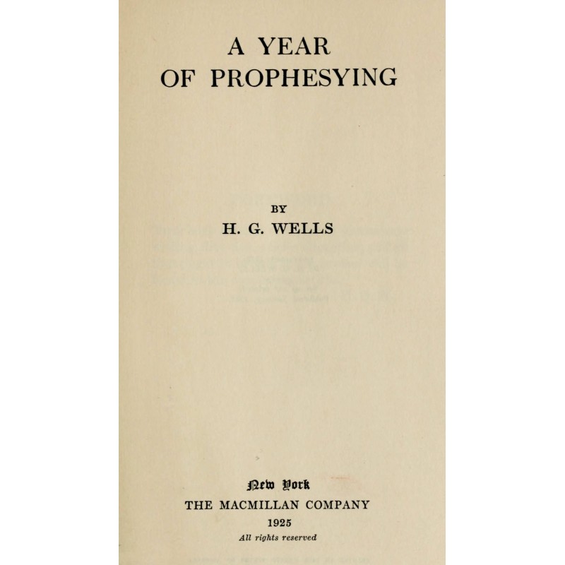 Рік пророцтва