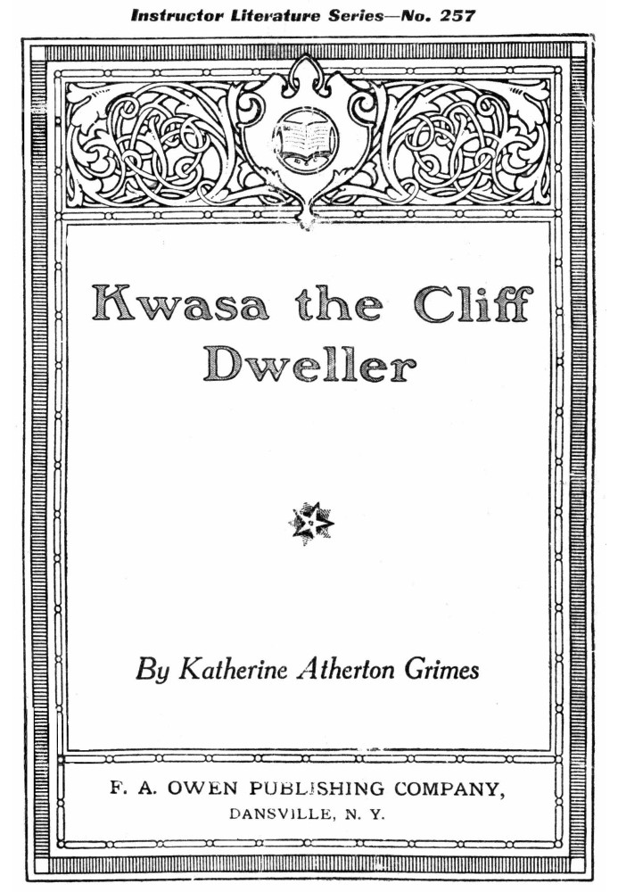 Kwasa the cliff dweller