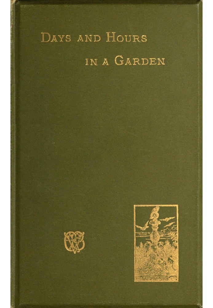 Days and hours in a garden