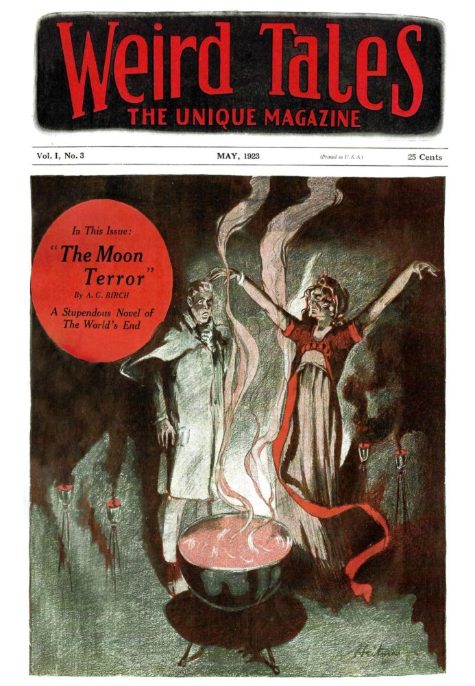 Weird Tales, Volume 1, Number 3, May, 1923: The unique magazine