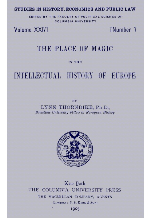 The place of magic in the intellectual history of Europe