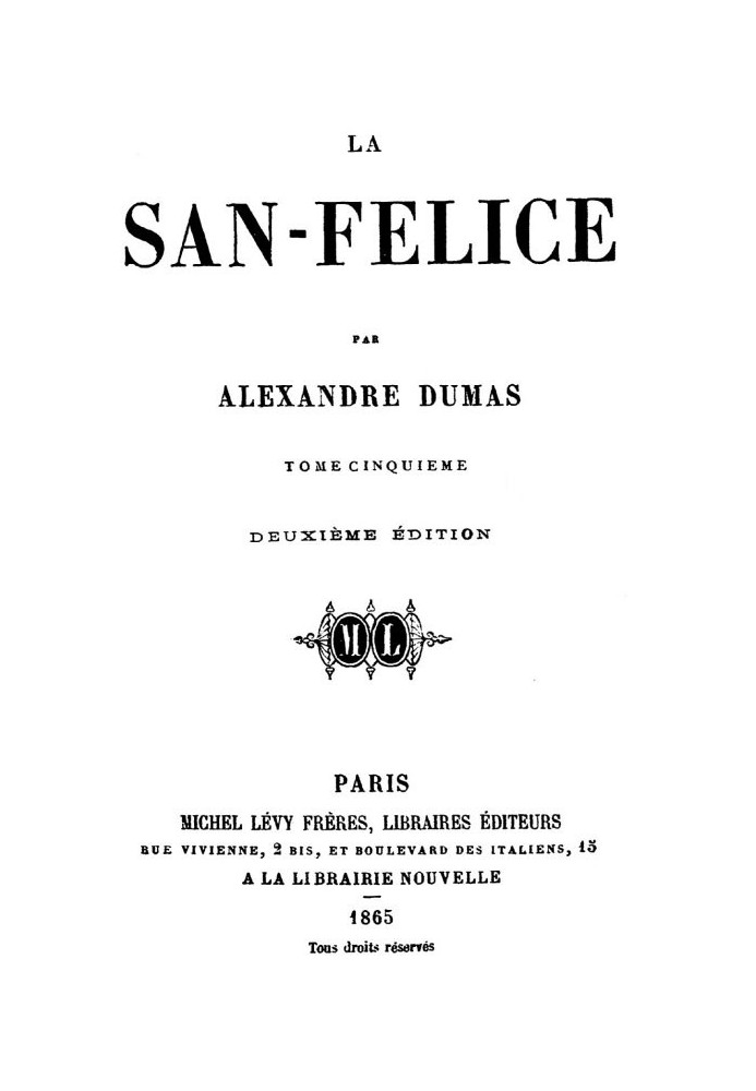 La San-Felice, Volume 05