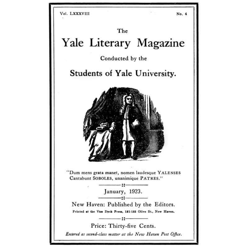 The Yale Literary Magazine...
