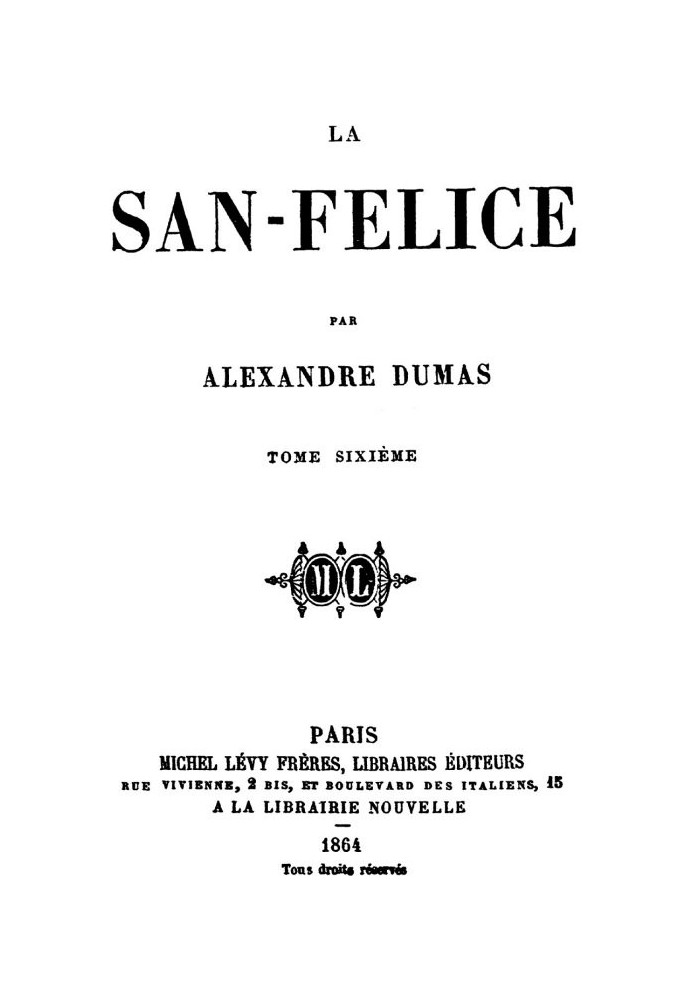 La San-Felice, Volume 06