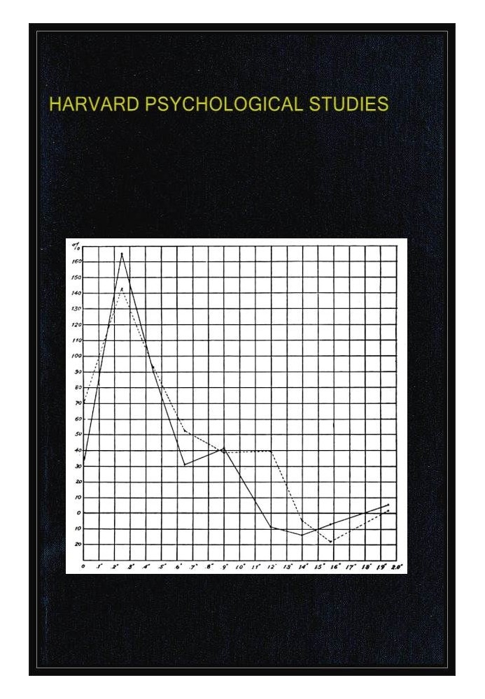 Гарвардські психологічні дослідження, том 2